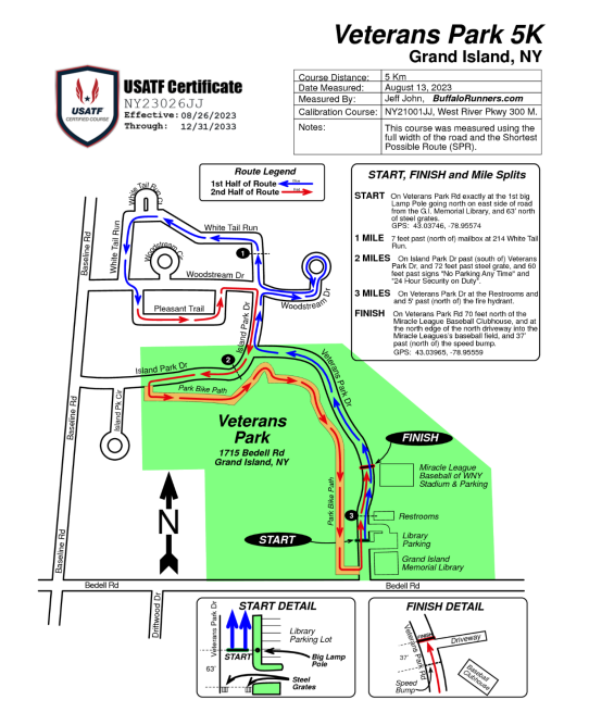 Spooky Sprint 5K Run/Walk in Grand Island, NY Details, Registration